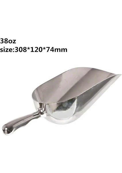 6 Oz Tarzı Goldbaking Alüminyum Buz Kaşığı Kuru Ürünler Kürek Çubuğu Buz Kaşığı Oz (Yurt Dışından)