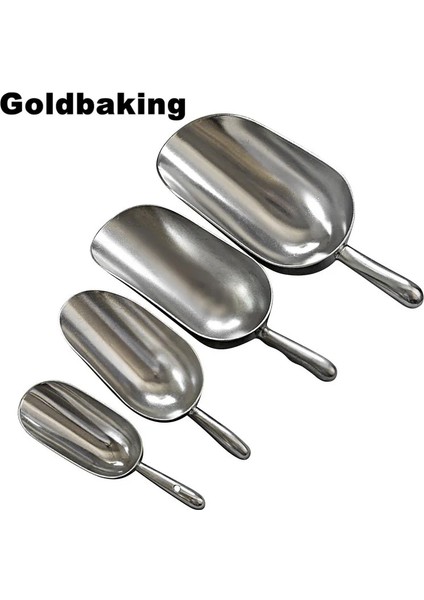 6 Oz Tarzı Goldbaking Alüminyum Buz Kaşığı Kuru Ürünler Kürek Çubuğu Buz Kaşığı Oz (Yurt Dışından)