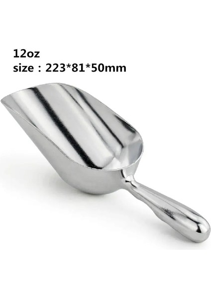 6 Oz Tarzı Goldbaking Alüminyum Buz Kaşığı Kuru Ürünler Kürek Çubuğu Buz Kaşığı Oz (Yurt Dışından)