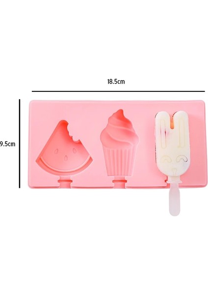 No.4 Tarzı Kapaklı Silikon Dondurma Kalıbı Hayvanlar Şekli Jöle Dıy Kalıp Yeniden Kullanılabilir Popsicle Stick ile Tatlı Dondurma Kalıbı (Yurt Dışından) fırsatları