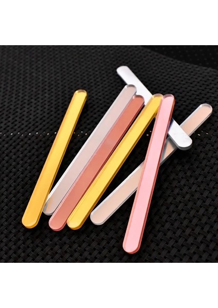 Pembe Stil Dondurma Çubukları Akrilik Kek Topper Altın Ayna Sopa Doğum Günü Partisi Dondurma Süslemeleri Için (Yurt Dışından) fiyatları