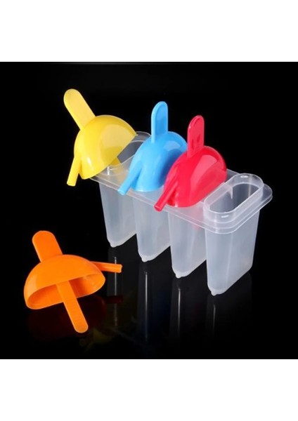 4 Adet Dondurma Makinesi Modeli Pop Kalıpları Dondurucu Lolly Yoğurt Dondurma Kalıpları Dıy Maker Suyu Popsicle Kalıp (Yurt Dışından) fırsatları