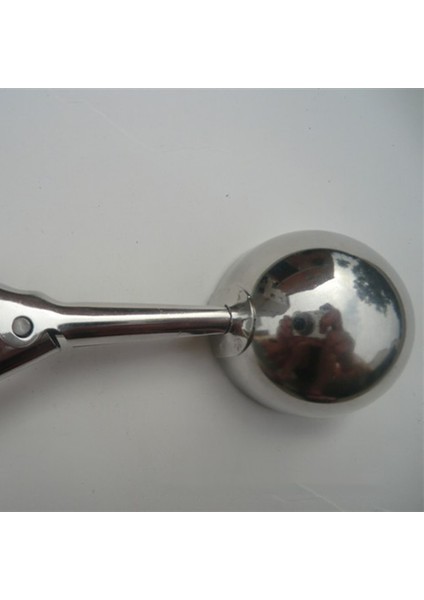 5cm Tarzı 3 Boyutlu Dondurma Kaşığı Tetik Metal Kurabiye Kaşığı Kavun Baller Paslanmaz Çelik Hamur Kaşığı Kaşık (Yurt Dışından)