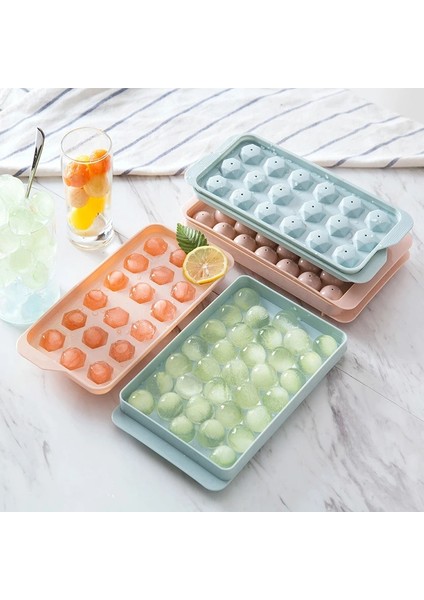 Pembe 33 Izgara Stili Izgara Silikon Buz Tepsisi 3D Buz Kalıpları Ev Bar Soğutucu Araçları Parti Kullanımı Yuvarlak Top Buz Küpü Makineleri Mutfak Dıy Dondurma Kalıpları (Yurt Dışından) fiyatları