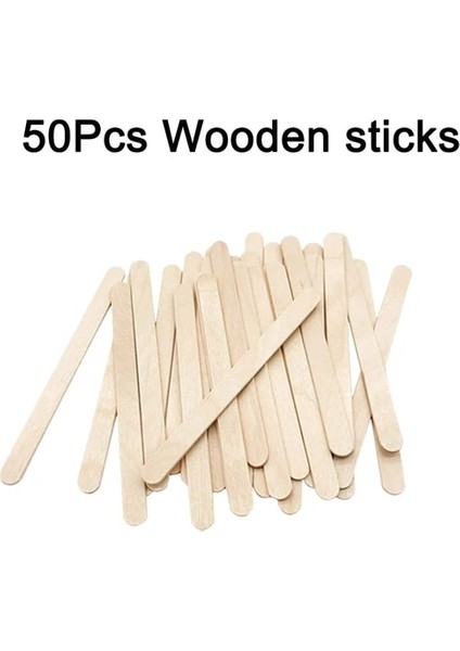 50 Adet Çubuk Stili Mini Dondurma Kalıpları, Silikon Dondurma Kalıpları Kek, Dıy Ice Pops Için Cakesicle Kalıp, Oval, Çubuk, 4-Boşluk, Mutfak Aksesuarları (Yurt Dışından)