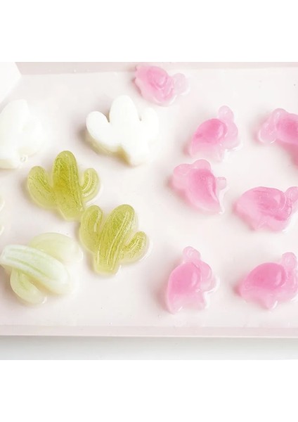 Kaktüs B Tarzı Flamingo Silikon Buz Kalıpları Diy Buz Küpü Kalıp Silikon Buz Kalıp Makinesi Tepsisi Meyve Çikolata Kalıbı Diy Şeker Çubuğu Mutfak Aracı (Yurt Dışından)