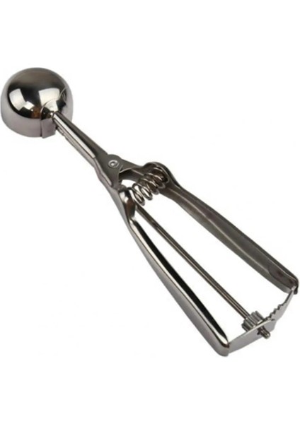 6 cm Tarzı %50 Sıcak Satış Kepçe Cazip Parlak Paslanmaz Çelik Dondurma Kaşığı (Yurt Dışından) fırsatları