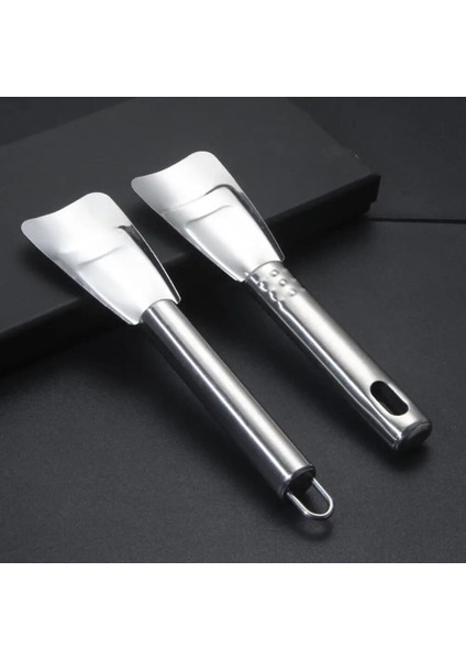 No.1 Tarzı Mutfak Temiz Gadget Buz Çözme Kürek Dondurucu Keskin Buz Kazıyıcı Kürek Kavisli Tasarım Paslanmaz Çelik Buzdolabı Temizleme Aracı (Yurt Dışından)