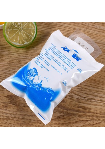 100ML Tarzı 10 Adet Yeniden Kullanılabilir Buz Torbası Su Enjeksiyonu Buzlanma Soğutucu Çanta Ağrı Soğuk Kompres Içecekler Gıdaları Buzdolabında Taze Tutmak Jel Kuru Buz Paketi (Yurt Dışından)