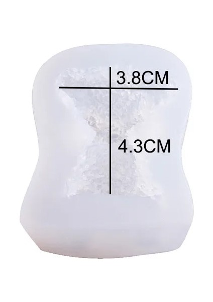 Stil-I Stili Silikon Buz Küpü Kalıp 3D Küçük Ayı Buz Küpü Makinesi Mutfak Dondurma Viski Şarap Kokteyl Kahve Dekoratif Kalıp Için Dıy Aracı (Yurt Dışından)