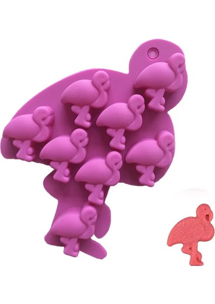 Flamingo B Tarzı Flamingo Silikon Buz Kalıpları Diy Buz Küpü Kalıp Silikon Buz Kalıp Makinesi Tepsisi Meyve Çikolata Kalıbı Diy Şeker Çubuğu Mutfak Aracı (Yurt Dışından)