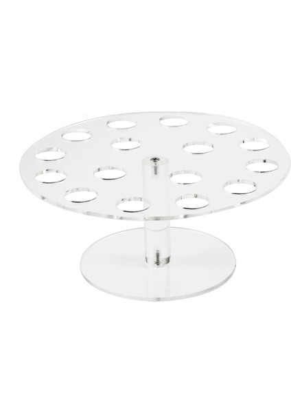 16 Delik Yuvarlak Şekil Stili 1 Parça Hmrovoom Dondurma Külahı Tutucu,akrilik Dondurma Standı,koni Tutucu Vitrin Dondurma Külahı Standı,dondurma Külahı Standı Tutucu (Yurt Dışından)