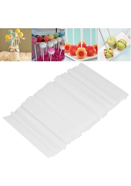 Siyah Stil Uzun Lolipop Çubuk Lolipop Çikolata Şeker Çubuğu Kutup Kolu Çubuk Kek Hamur Aracı Pişirme Çocuk Plastik Gıda Barı (Yurt Dışından)