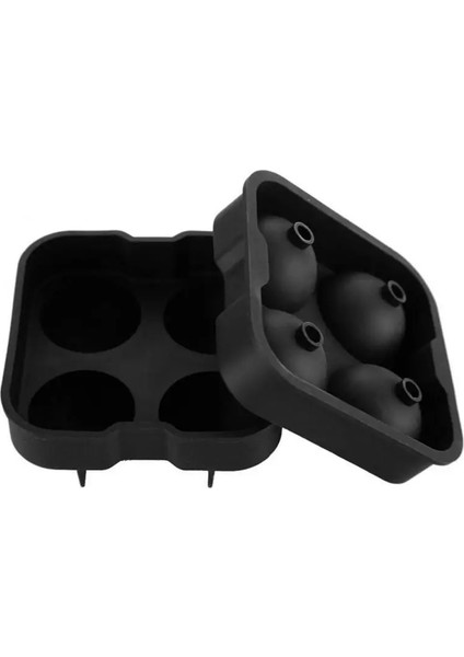 1 Adet Tarzı 4.5cm Büyük Boy Top Buz Kalıpları Küre Yuvarlak Top Makineleri Ev ve Bar Partisi Mutfak Viski Kokteyl Dıy Dondurma Kalıpları (Yurt Dışından)