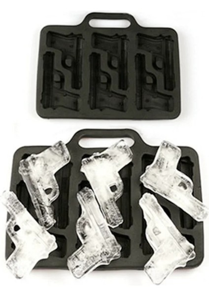 El Bombası Şekli Stili Buz Küpü Tepsi Savaş Tabancası Mermi Şekli Dıy Dondurma Ice Cube Maker Kalıp Bar Partisi Içme Mutfak Aksesuarları Kek Kalıbı Buz Için (Yurt Dışından) indirimleri