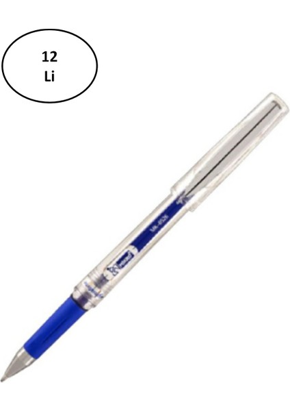 Shop Mikro MK-8526 Imza Kalemi Mavi 12 Li