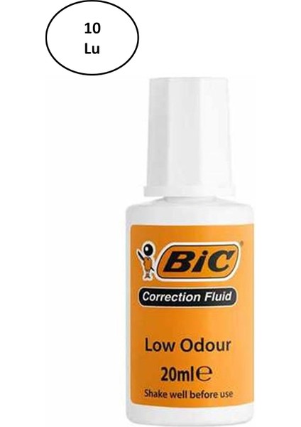 Bic Sıvı Silici 20 ml 10 Lu