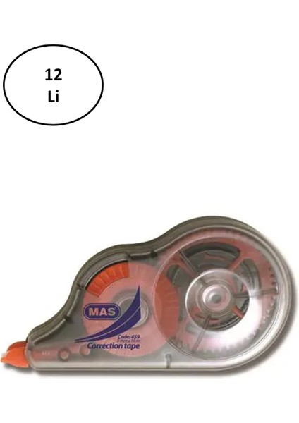 Mas 459 Maxi Daksil Şerit Düzeltici 5 mm x 16 M 12 Li