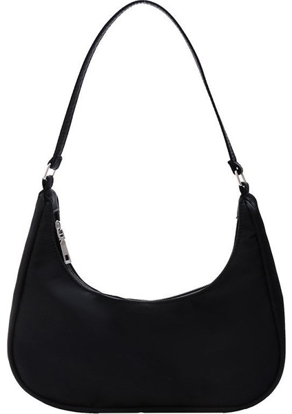 Hafif Küçük Omuz Çantası Koltuk Altı Çantası Düz Renk Omuzdan Askili Çanta (Yurt Dışından)