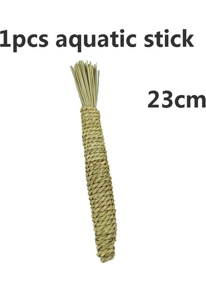 1 Adet Su Sopası Stili Pet Topu Tavşan Oyuncaklar Hamster Lla Bunny Hasır Rattan Dokuma Çiğneme Diş Temizleme Oyuncakları Eğitim Isırma Hamster Aksesuarları (Yurt Dışından)