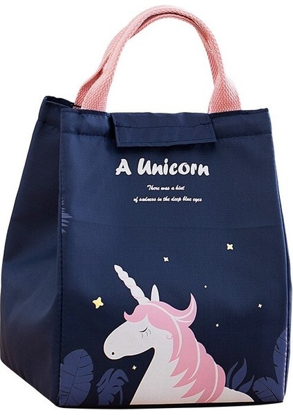 1st Try Büyük Kapasiteli Yalıtımlı Beslenme Çantası - Lacivert (Yurt Dışından)