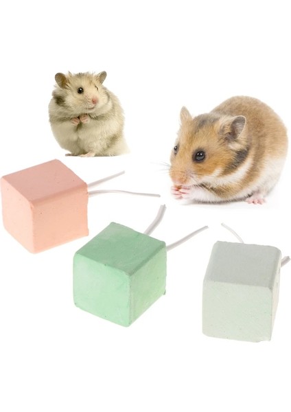 2X2X2CM Tarzı Hamster Diş Taşlama Taş Mineral Kalsiyum Tavşan Sıçan Sincap Oyuncaklar Küp Asmak L4MB (Yurt Dışından) modelleri