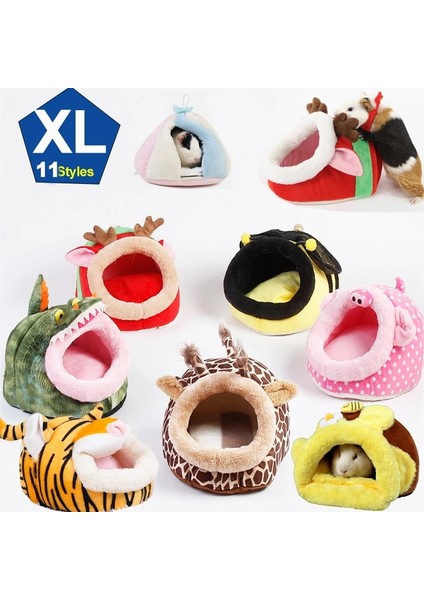No.8 Stili S Beden Evcil Hayvan Evi Kobay Gelincikleri Hamster Kirpi Tavşanlar Sıçanlar Süper Sıcak Hamster Kafesi Aksesuarları Yüksek Li Küçük Hayvan Yatağı (Yurt Dışından)