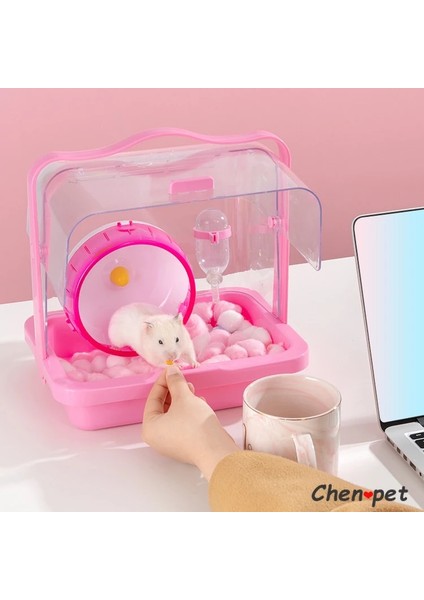 Kafes B Sarı Stil 6 Tasarımlar Küçük Pet Taşıma Kafesleri Llas Gine Domuzu ve Tavşanlar Için Hamster Oyuncak Küçük Hayvan Aksesuarları ile Kafesleri Çıkarın (Yurt Dışından) modelleri