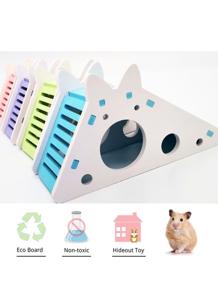 B4 Stili Hamster Monte Slayt Oyuncak Kobay Altın Ayı Komik Nefes Hamster Evi Yuva Llas Hamster Aksesuarları (Yurt Dışından) fiyatları