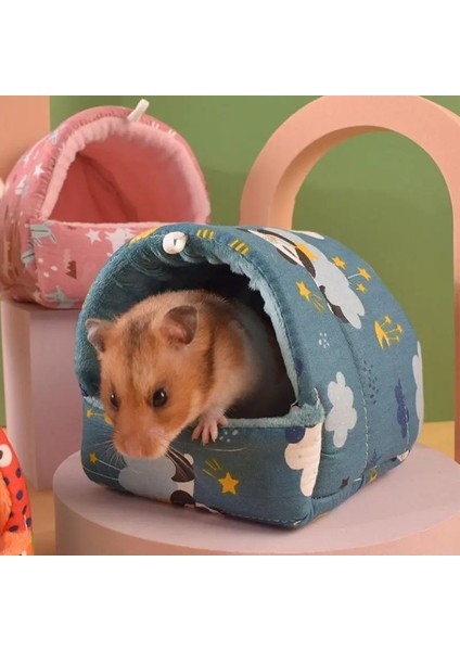 B Tarzı L Beden 1 Adet Kış Sıcak Pamuk Evcil Evler Küçük Hayvan Uyku Yatakları Gelincik Tavşan Gine Hamster Pet Uyku Aksesuarları (Yurt Dışından)