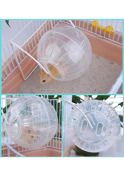 Pembe Tarzı 14,5 cm 14.5cm Pet Kemirgen Fareler Koşu Topu Hamster Gerbil Sıçan Egzersiz Taşınabilir Komik Katı Hamster Koşu Topları Oyuncaklar Oynamak Aksesuar (Yurt Dışından) modelleri