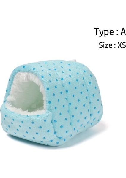 A-Xs Stili Hayvan Hamak Yuva Gelincik Tavşan Kobay Sıçan Hamster Fare Yatak Oyuncak Yumuşak Küçük Isıtıcı Ev Mağara Evcil Hayvan Malzemeleri (Yurt Dışından)