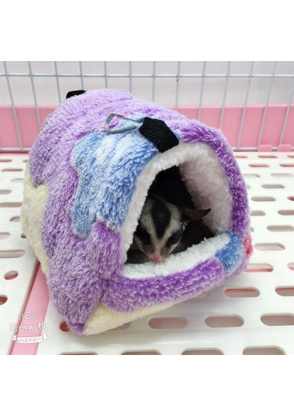 MOR01 Stili 8x8 Yeni Sevimli Hamster Evi Kış Sıcak Yumuşak Yataklar Yeni Ekmek Küçük Hayvan Yuvası Hamster Kirpi Tavşan Pet Aksesuarları Sıcak 2022 (Yurt Dışından)