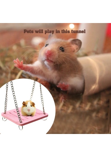 D Stili Ahşap Hamster Gökkuşağı Köprüsü Tahterevalli Salıncak Oyuncak Küçük Hayvan Aktivite Tırmanma Egzersiz Eğitimi Oyuncaklar Dıy Kafes Aksesuarları (Yurt Dışından) indirimleri