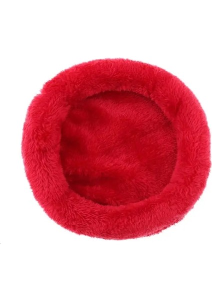 Kırmızı Stil S Beden Kobay Hamster Evi Kış Sıcak Hayvan Tavşan Sincap Hamster Yatak Yıkanabilir Yumuşak Kobay Kafesi Aksesuarları (Yurt Dışından)