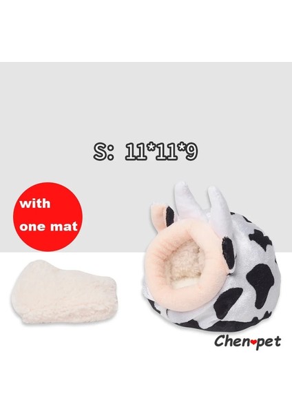 D Stili L Beden Sevimli Hamster Yuva Kadife Sıcak Pet Yuva Yumuşak Pamuk Yastık Hamster Kirpi Lla Tavşan Pet Peluş Yatak Hamster Aksesuarları (Yurt Dışından) indirimleri