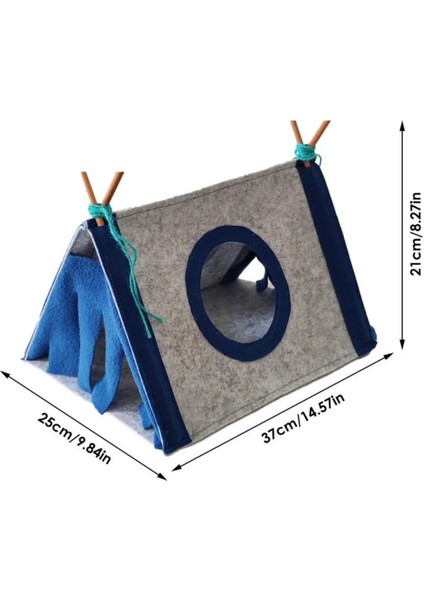C Stili 37X25X21CM Tavşan Yuvası Hamster Köşe Ev Çadır Sincap Küçük Tavşan Kobay Hideout Nest Pet Köşe Kafes Aksesuarı (Yurt Dışından) modelleri
