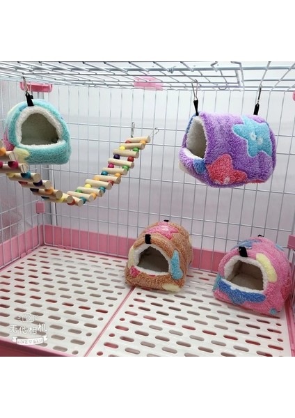 Deniz Yıldızı Yeşil Tarzı L Beden Kuş Kanepe Oyuncak Gelincikler Yatak Hayvan Kış Sincap Mini Kafesler Tavşan Hamak Küçük Kafes Sıçan Pet Hamster Kafesi Ev Asılı Yuva (Yurt Dışından) fırsatları