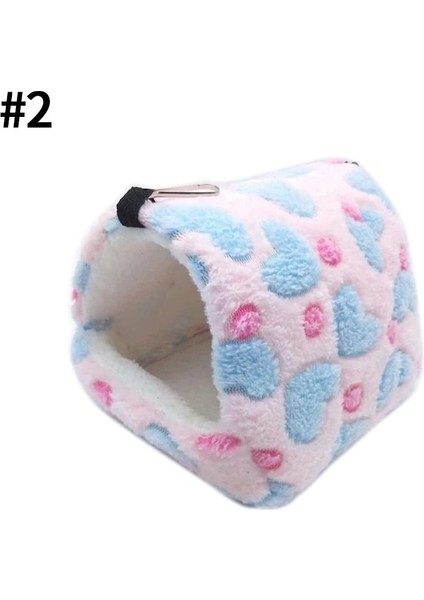 Kızıl Tarzı L 17X15CM Kobay Kafesi Büyük Yumuşak Flanel Hamster Aksesuarları Uyku Tulumu Tavşan Aksesuarları Için Jaula Conejo Küçük Pet Kafes Yuva (Yurt Dışından)