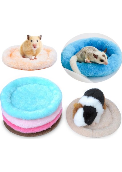 Mavi Stil L Beden Kobay Hamster Ev Mat Sevimli Hayvan Tavşan Sincap Hamster Yatak Yıkanabilir Kış Sıcak Yumuşak Kobay Aksesuarları (Yurt Dışından) modelleri