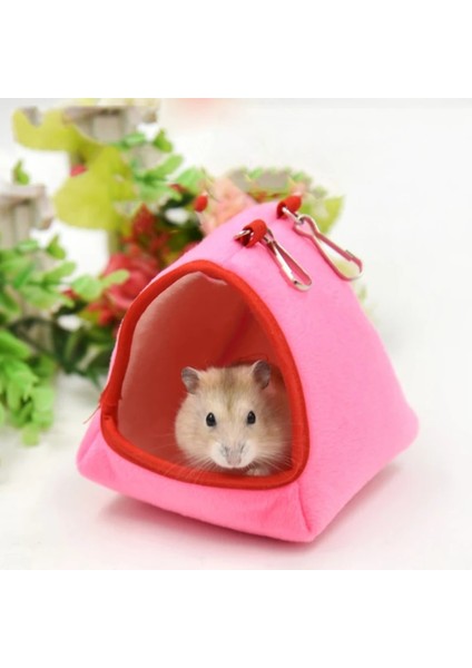 Uzun Pembe Tarzı Hamster Asılı Ev Hamak Pamuk Kafes Uyku Yuvası Pet Yatak Sıçan Hamster Oyuncaklar Kafes Salıncak Küçük Pet Hamster Aksesuarları (Yurt Dışından) fiyatları