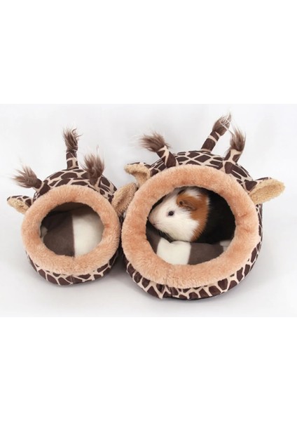 Domuz Stili S 19X17X13CM Yumuşak Evcil Hayvan Evi Kobaylar Hamak Hamster Aksesuarları Zürafa Kirpi Tavşanlar Hollandalı Sıçanlar Yuva Mini Yatak Sıcak Küçük Evcil Hayvanlar Yatak (Yurt Dışından)