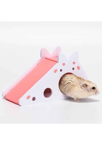 Sarı Stil Ağaç Delik Şekli Hamster Hideout Sevimli Hamster Egzersiz Oyuncak Ahşap Hamster Evi Gine Domuzu Hamster Aksesuarları Için Merdiven Slayt ile Hamster Kafesi (Yurt Dışından) fiyatları