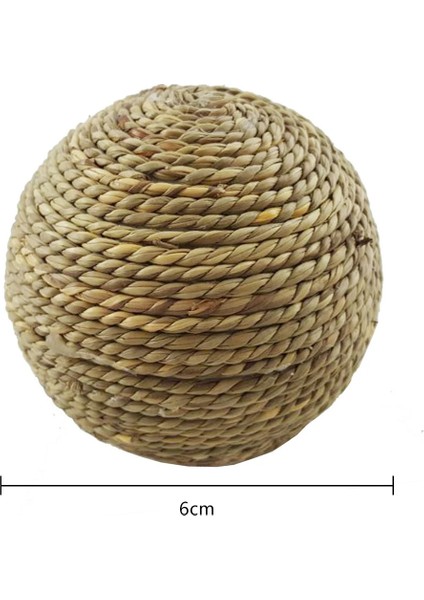 B Tarzı Pet Diş Taşlama Oyuncaklar Hamster Tavşan Ağaç Dalı Çim Topu Doğal Küçük Hayvan Çiğneme Oyuncak Tavşanlar Kuş Papağan Rattan Topu Oyna (Yurt Dışından)