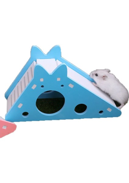 Açık Sarı Stil Hamster Oyuncak Kafes Hideout Slayt Oyuncak Küçük Hayvan Egzersiz Gine Domuzu Hamster Aksesuarları Için Merdiven Slayt ile Nefes Alabilir Ev (Yurt Dışından) fırsatları