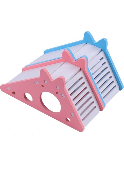 Açık Sarı Stil Hamster Oyuncak Kafes Hideout Slayt Oyuncak Küçük Hayvan Egzersiz Gine Domuzu Hamster Aksesuarları Için Merdiven Slayt ile Nefes Alabilir Ev (Yurt Dışından) indirimleri