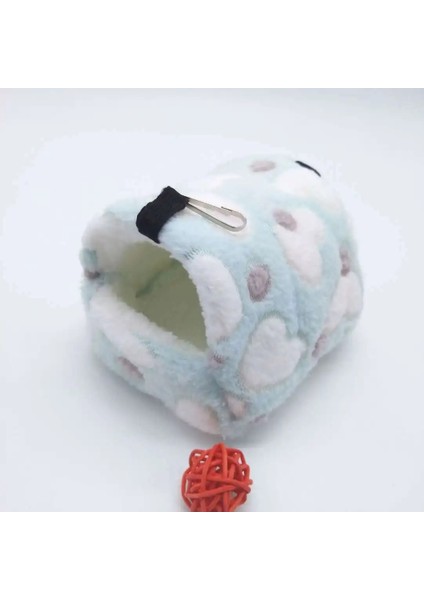 Mavi Stil 14X12 Hamster Evi Kış Sıcak Sevimli Yumuşak Yataklar Yeni Rahat Ekmek Hayvanlar Hamster Için Yuva Kirpi Tavşan Pet Aksesuarları Sıcak Yeni (Yurt Dışından)