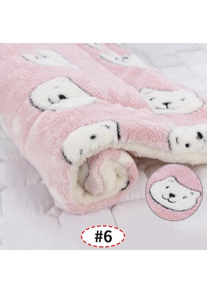 BC0381-6 Stili M Beden Tavşan Lla Yatak Mat Ev Yuva Hamster Aksesuarları Küçük Hayvan Kobay Hamster Yatak Ev Kış Sıcak Sincap Kirpi (Yurt Dışından)
