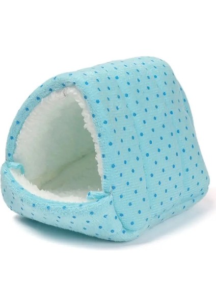 S-A Stili Tavşan Yumuşak Mini Kafes Sincap Pamuklu Mat Sıcak Mat Pet Aksesuarları Uyku Yatağı Kobay Yuvası Hamster Evi (Yurt Dışından)