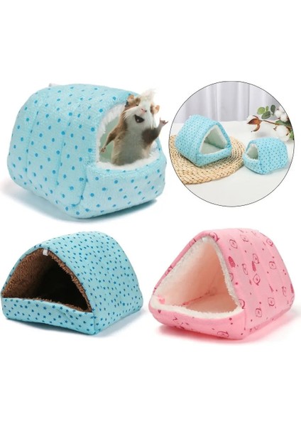 S-A Stili Tavşan Yumuşak Mini Kafes Sincap Pamuklu Mat Sıcak Mat Pet Aksesuarları Uyku Yatağı Kobay Yuvası Hamster Evi (Yurt Dışından) fiyatları